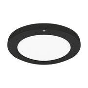 Plafoniera LED Struhm Olgierd nero/bianco 30cm 24W sensore