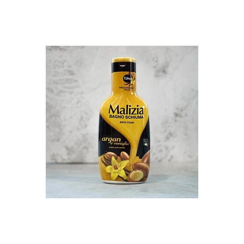 SET 3 PZ MALIZIA BAGNO SCHIUMA 1LT ARGAN E VANIGLIA