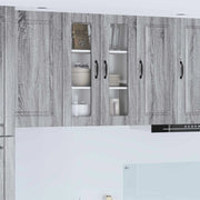 Mobile da cucina con lo scaffale-Armadio da cucina Grigio Sonoma 60 x 31 x 80 cm 209139