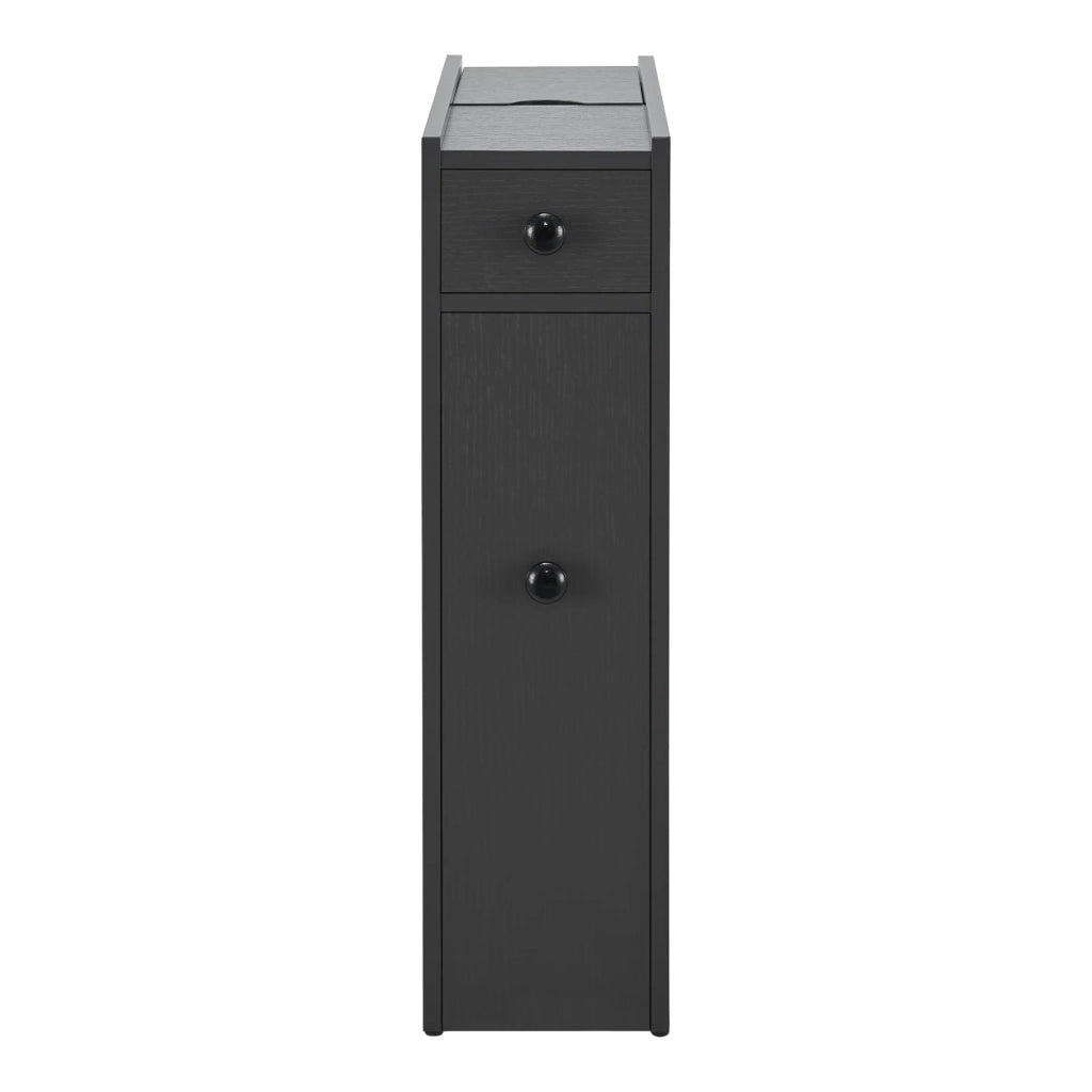Mobile lavabo da bagno con 2 cassetti 58 x 16 x 48 cm grigio scuro 03_0007665