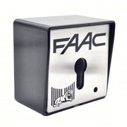 PULSANTE A CHIAVE DA PARETE T21 E FAAC 401013 SISTEMA COMANDO