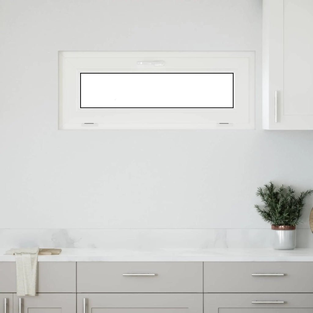 Finestra per Soffitta RISOR 100 x 40 cm PVC e Vetro Antracite 42047306