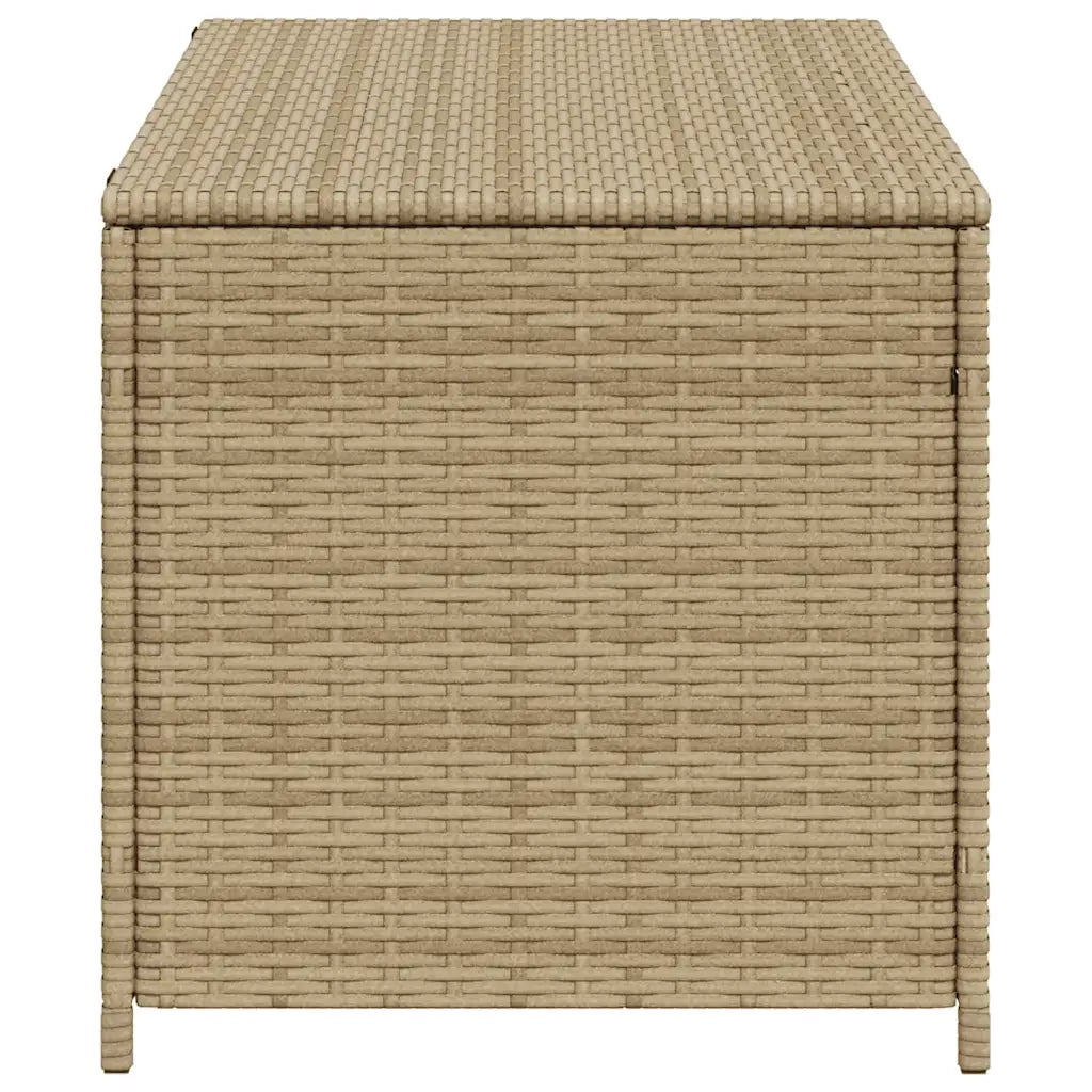 Contenitore da Giardino Beige Misto 190L in Polyrattan CFW7141299
