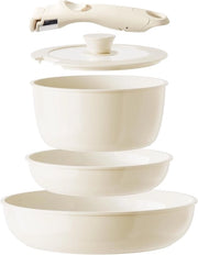 Set di pentole in ceramica - Cucina spaziale - 3 pezzi