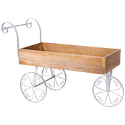 Carrello espositivo grigio 80x33x51