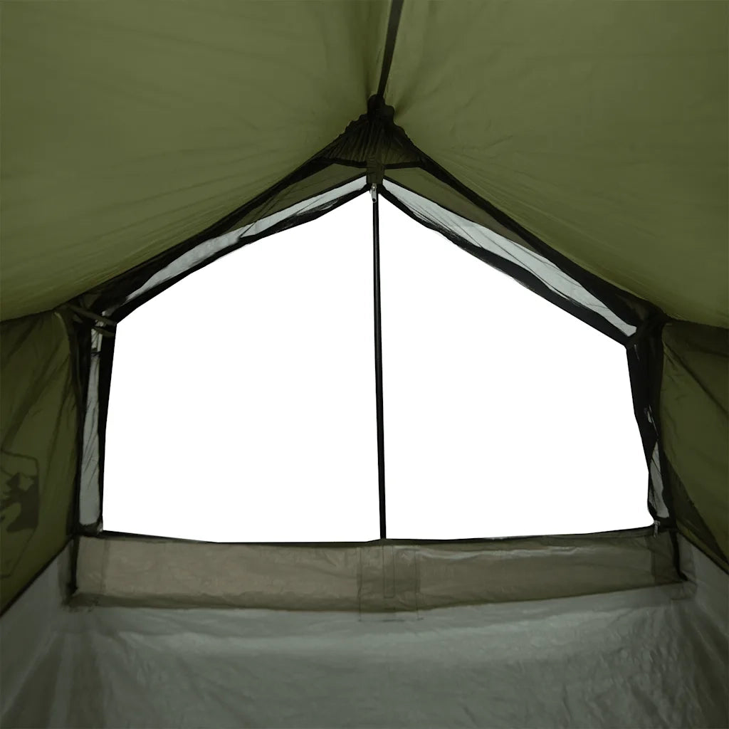 Tenda da Campeggio per 2 Persone Verde Oliva Impermeabile 4009621