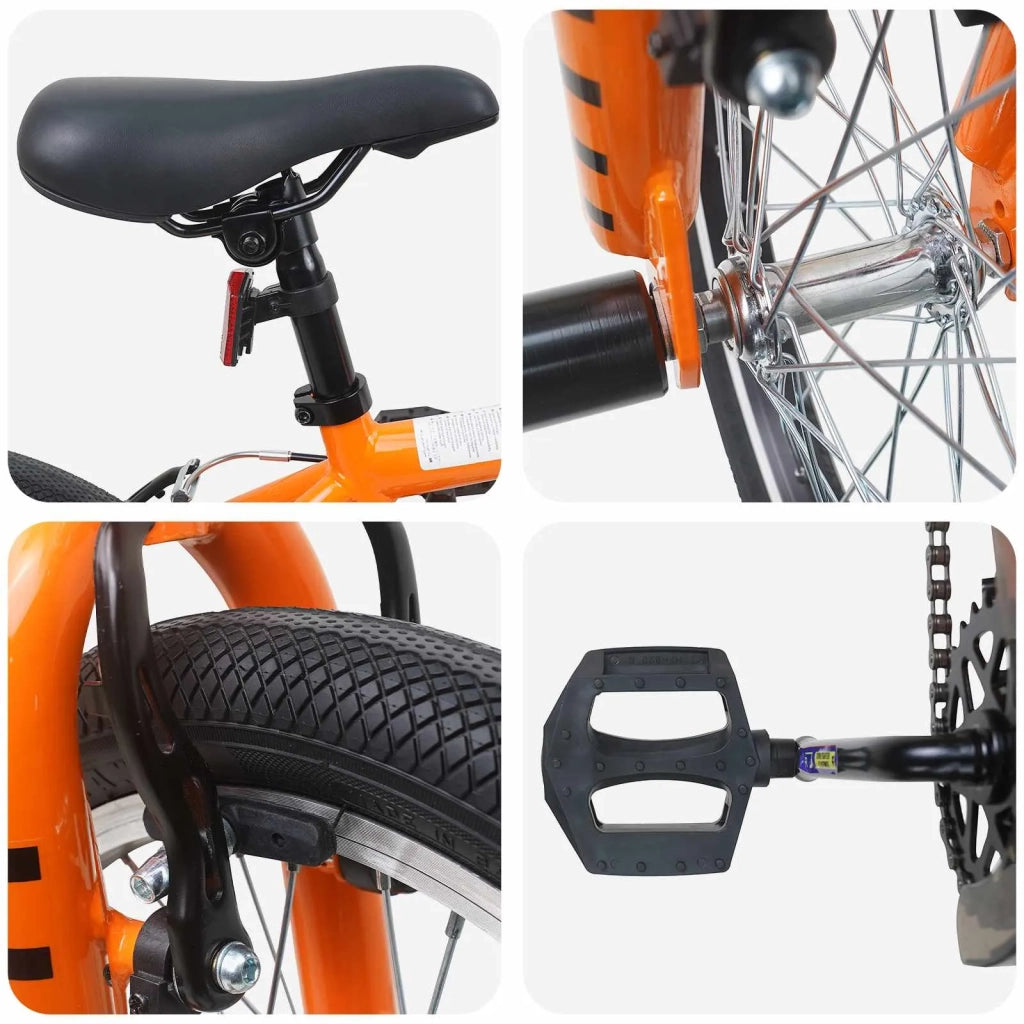 BMX 16 Pollici per 5-8 anni Arancione