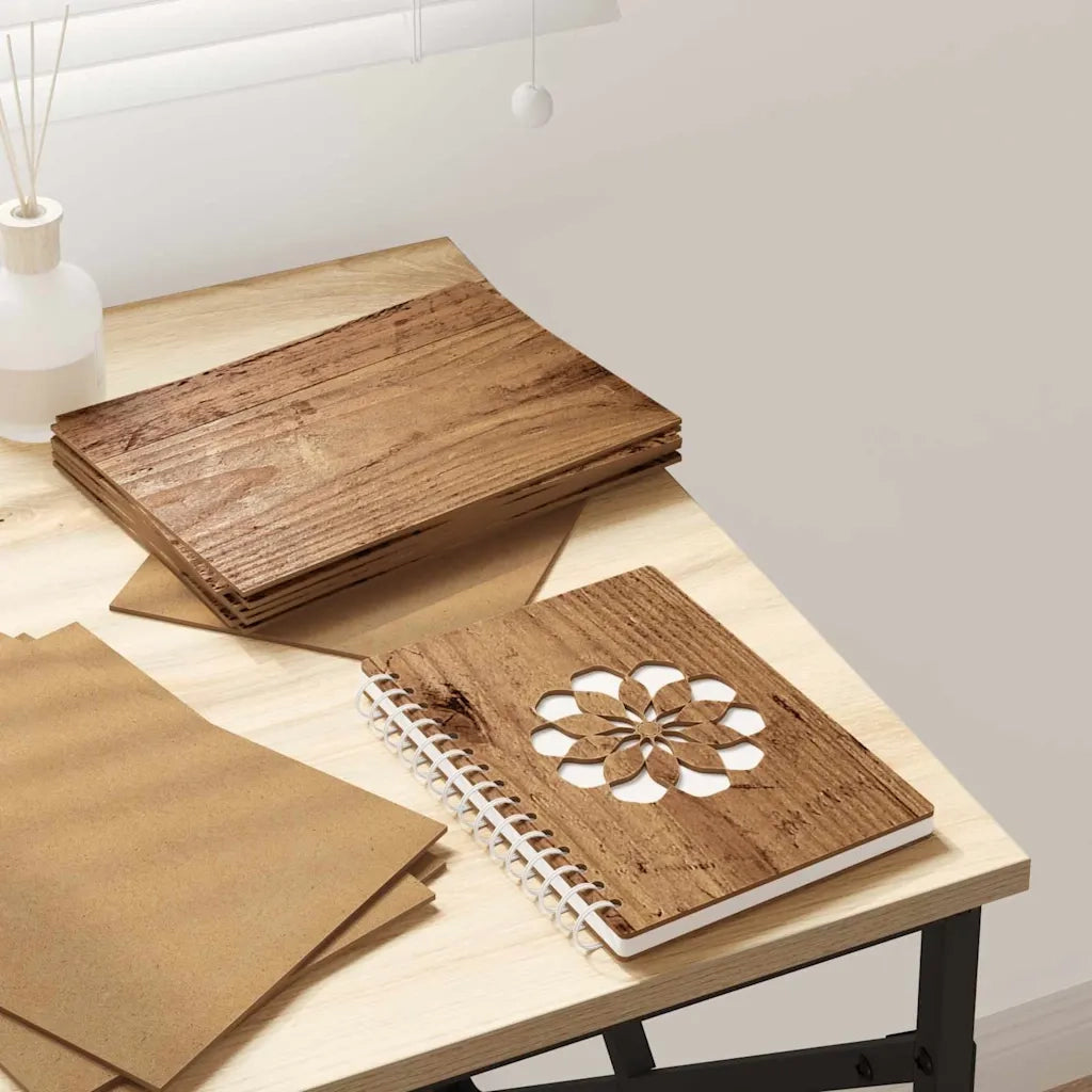 Pannelli decorativi 150 pcs Legno vecchio 21 x 30 x 0,27 cm 885579