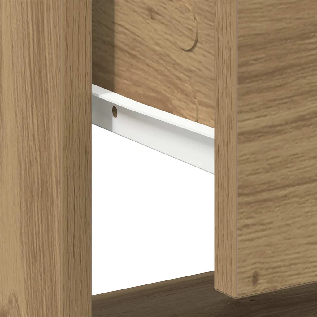 Comodino Rovere artigianale 45 x 34 x 44 cm Legno multistrato 863335
