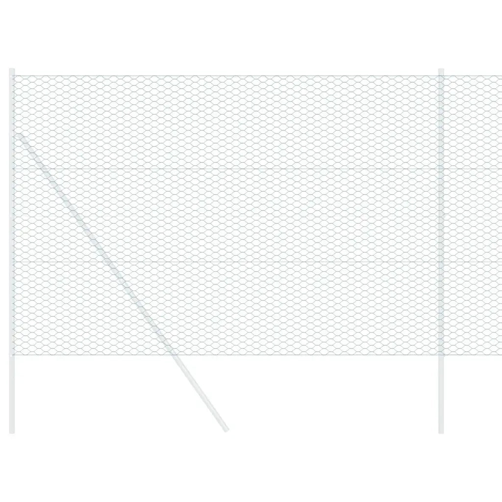 Recinzione Esagonale Verde 1,6 x 25 m PVC 42005403