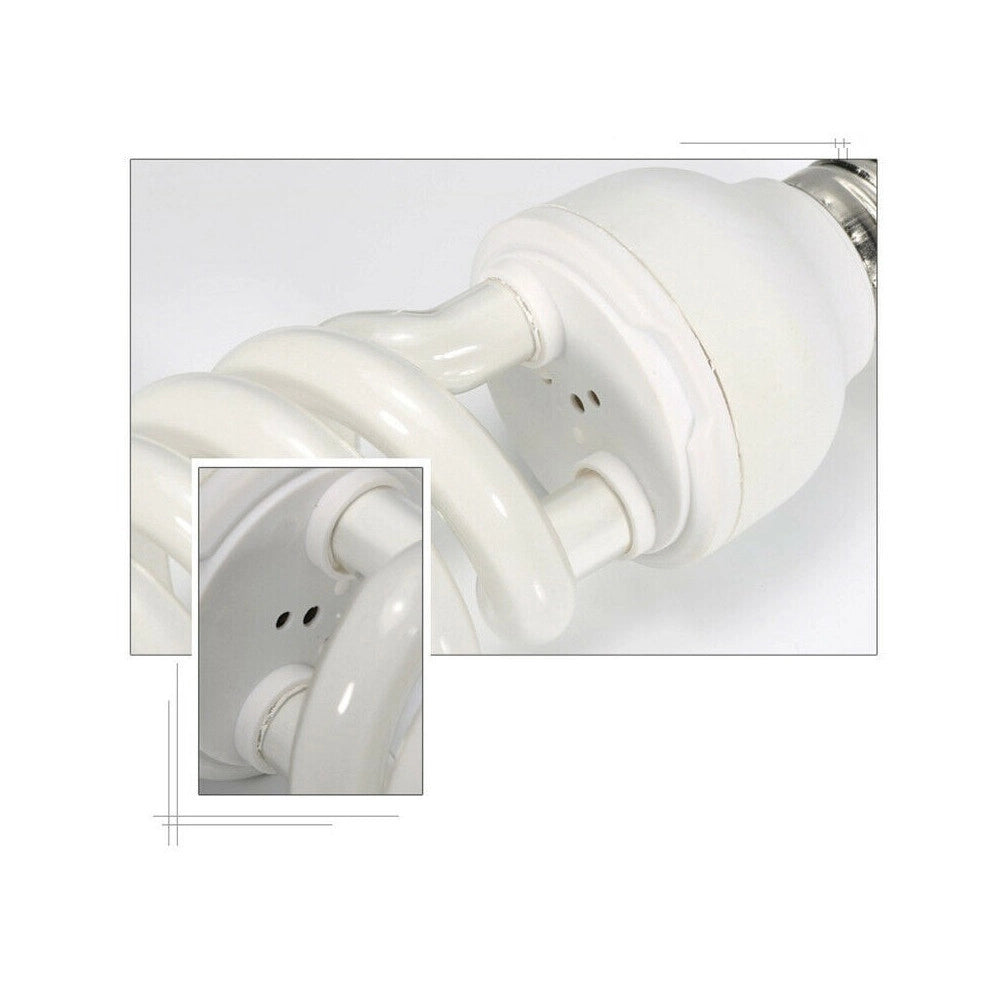 Trade Shop - Lampada Fluorescente Uvb 5.0 Luce Solare Rettili Habitat Estremamente Luminoso -