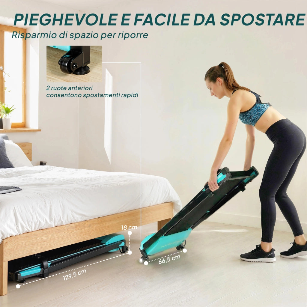 Tapis Roulant Pieghevole ¨C Minimal ¨C Azzurro