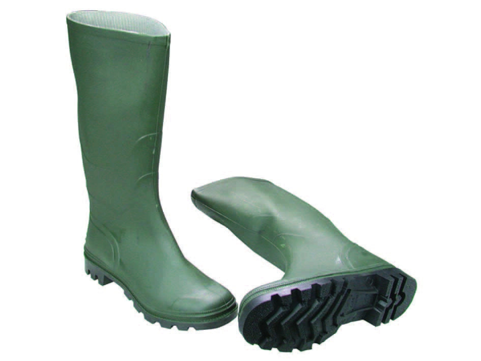STIVALI IN PVC A GINOCCHIO- - n°36 - 1 paio