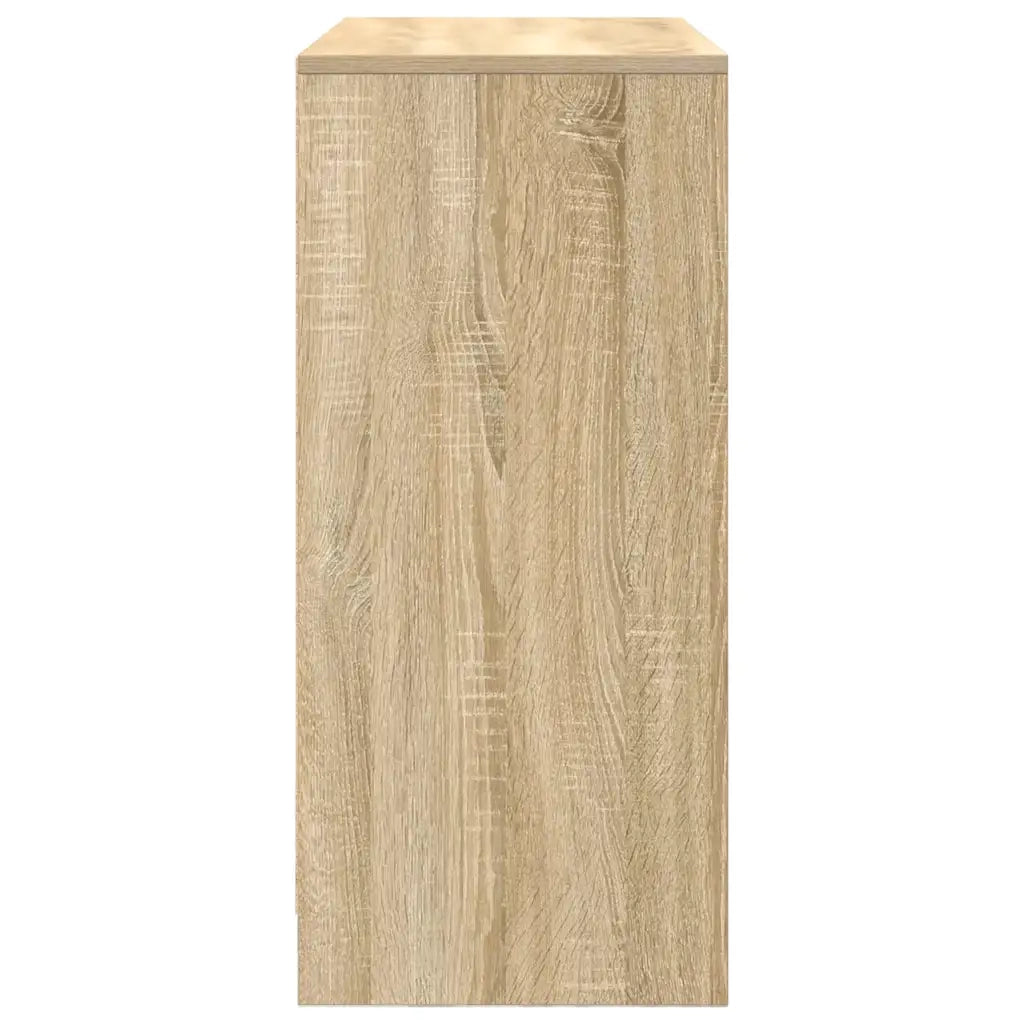 Credenza con Cassetti e Ante-Buffet-Armadio da cucina Rovere Sonoma 70,5x34x74,5 cm