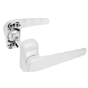 Doppia maniglia in alluminio universale ribassata colore bianco maniglia porte