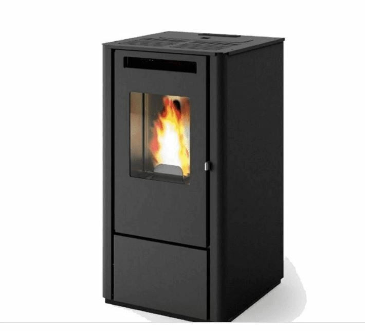 Stufa Thelma Nero Goffrato 8Kw - Eva Stampaggi
