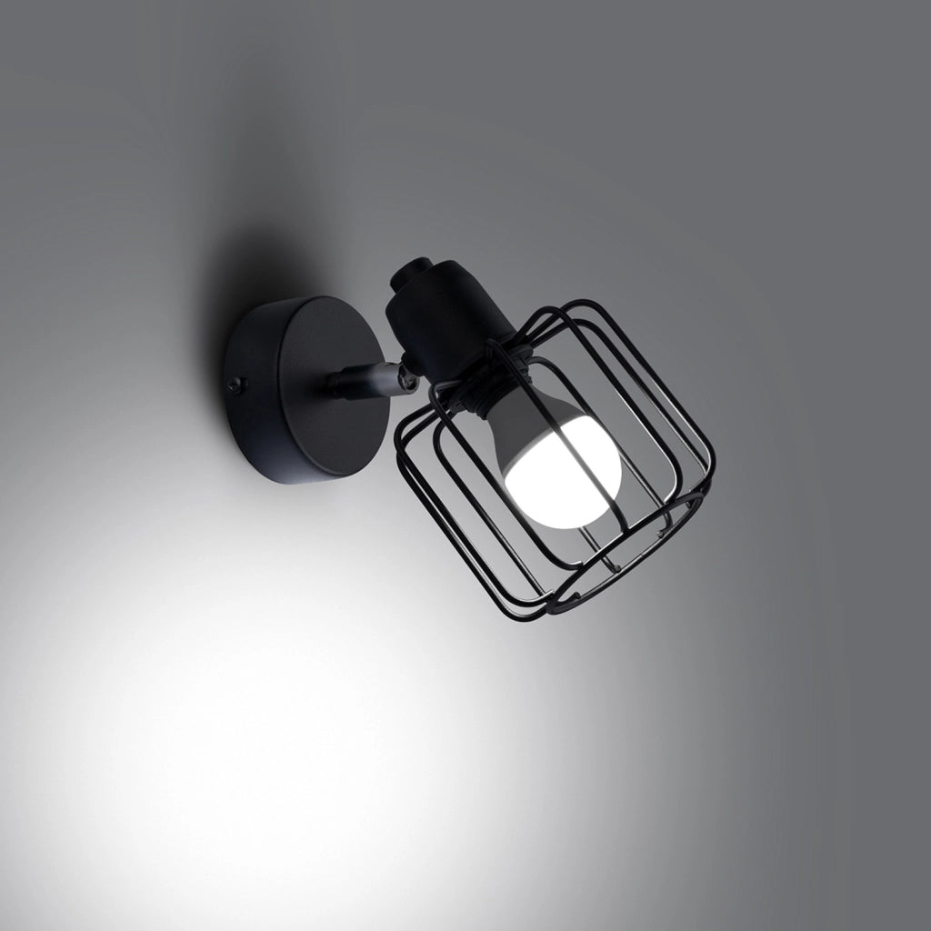 Lampada da parete BELUCI 1 nero