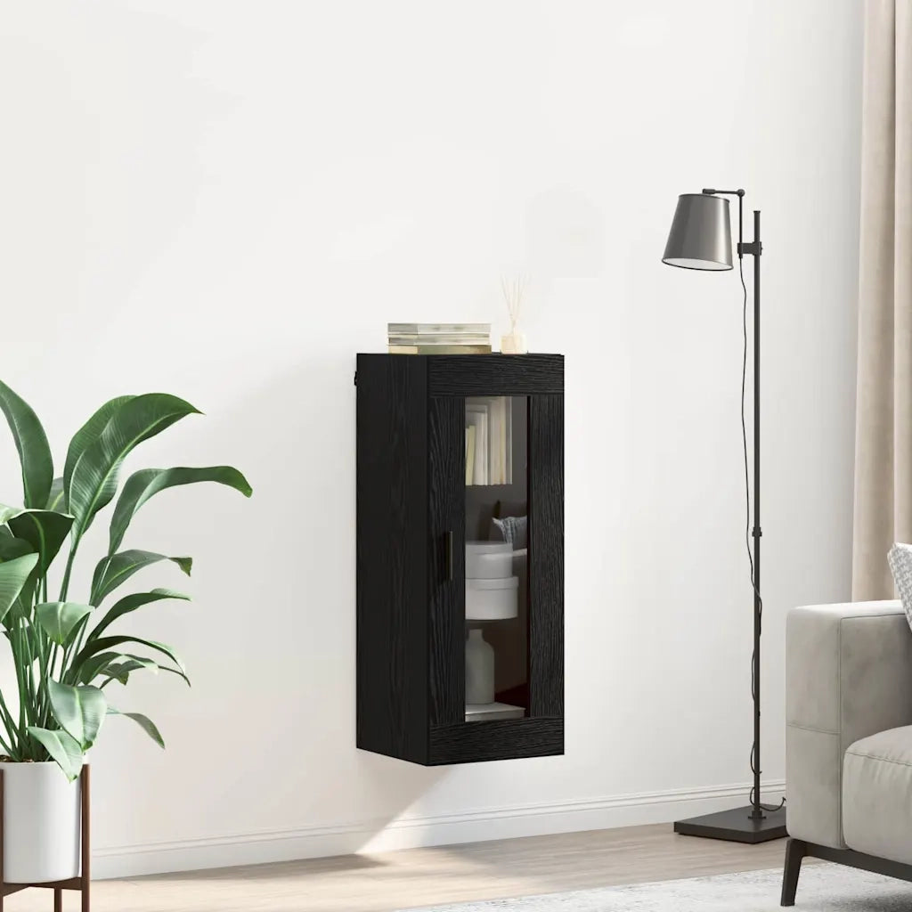 Pensile Rovere Nero 34,5 x 34 x 90 cm 882624