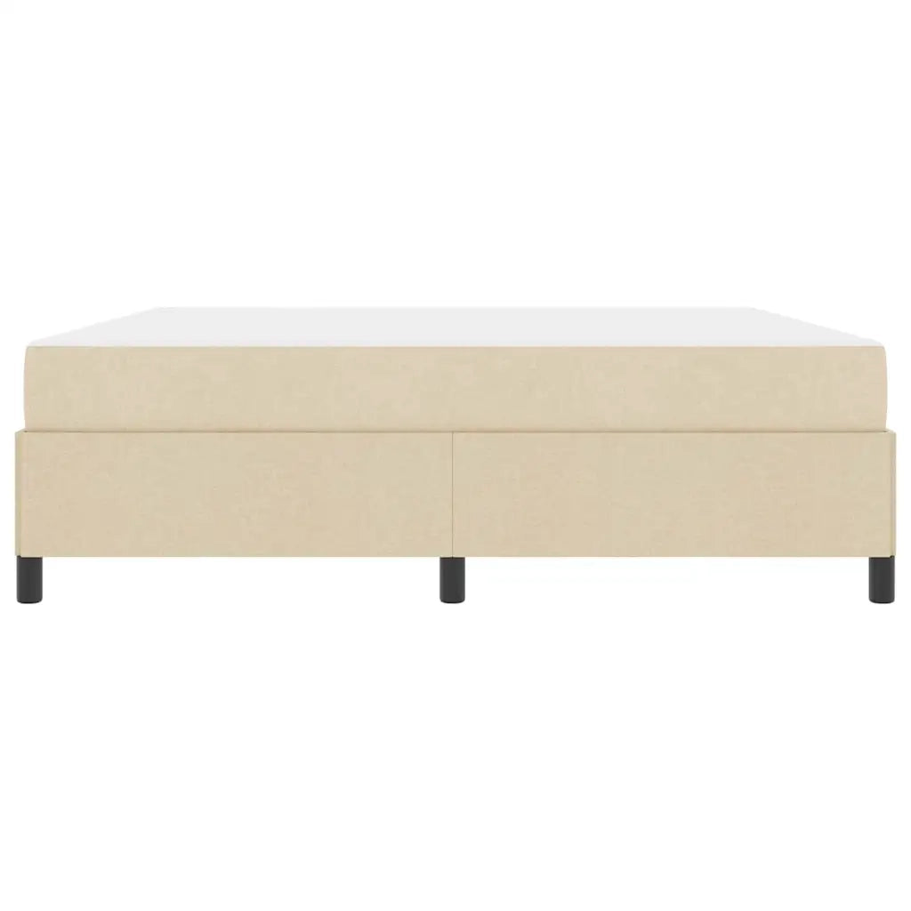 Letto a molle Crema 180 x 200 cm Tessuto 3398883