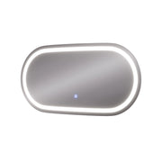 Vicco Specchio bagno Vetro 80 x 40 cm con illuminazione frontale