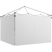 Pannelli laterali per gazebo ¨C Minimal ¨C bianco 2 pezzi