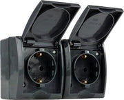 Doppia scatola di contatto per ambienti umidi IP44 assemblaggio antracite 

Modello: AquaForm Doppia scatola di contatto
Codice prodotto: 
Specifiche tecniche: IP44