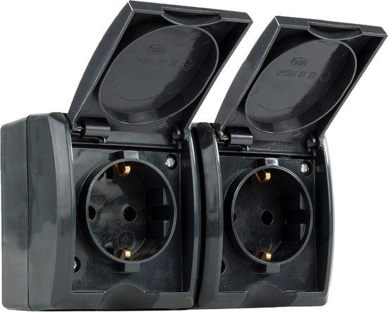 Doppia scatola di contatto per ambienti umidi IP44 assemblaggio antracite 

Modello: AquaForm Doppia scatola di contatto
Codice prodotto: 
Specifiche tecniche: IP44