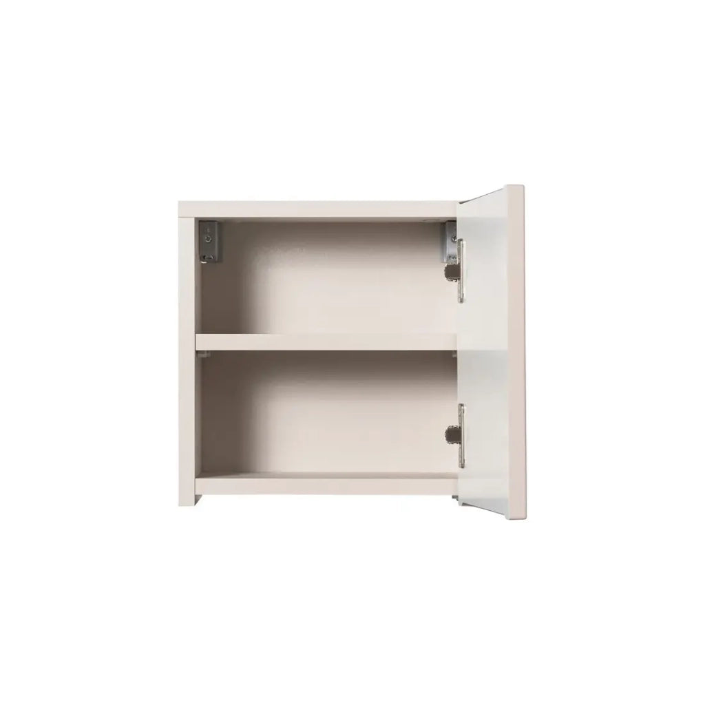 Mobile da bagno VANO - 1 porta - Marrone congo - L30 × P30 × H18 cm - Da appendere