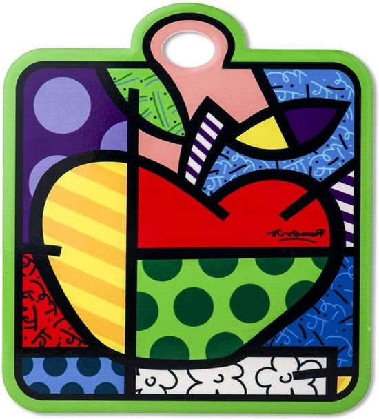 Sostegno multicolore in legno - 16x18 cm