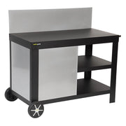Credenza NOVA nera per piastra
