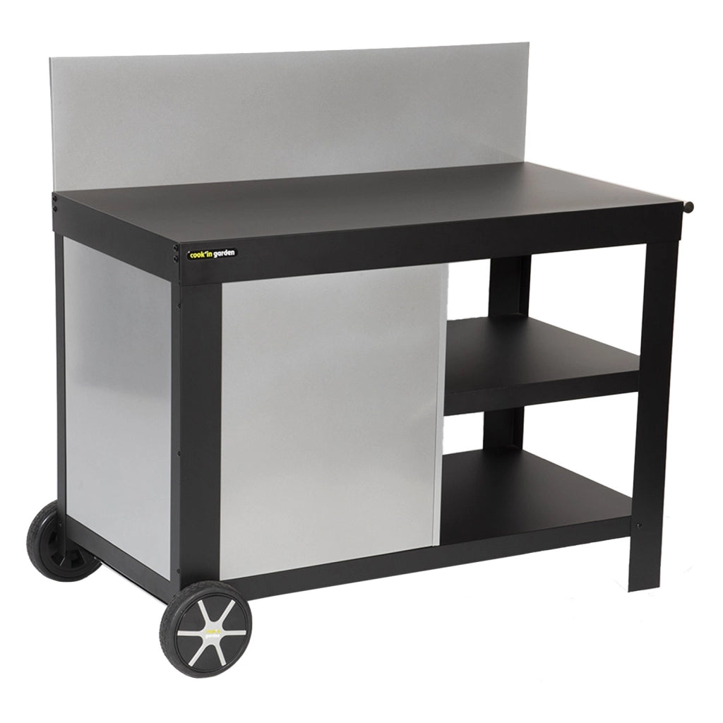 Credenza NOVA nera per piastra