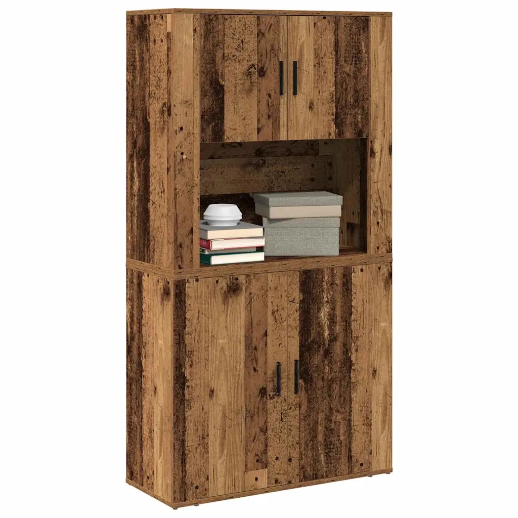 Credenza Legno vecchio 80 x 33 x 150 cm Legno multistrato 3334336
