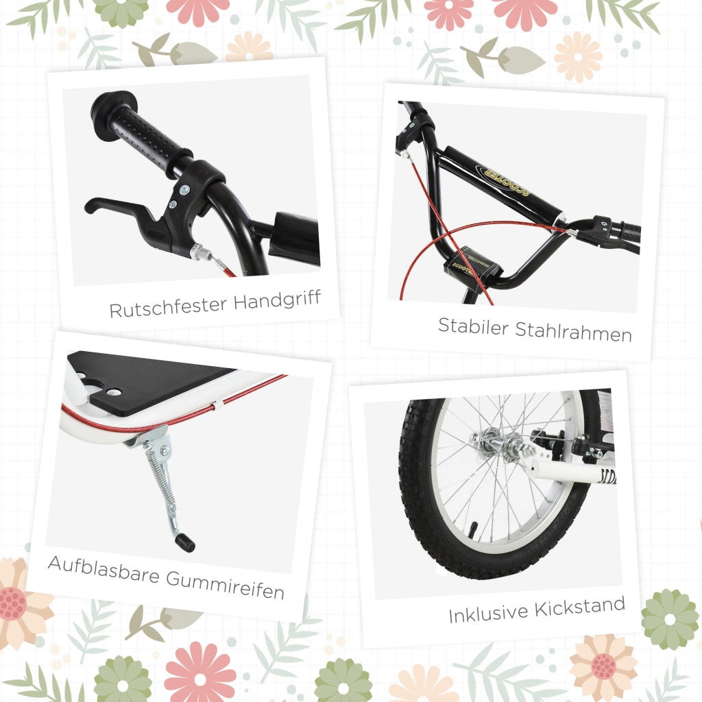 Monopattino per Bambini ¨C zephmum ¨C Bianco 16'