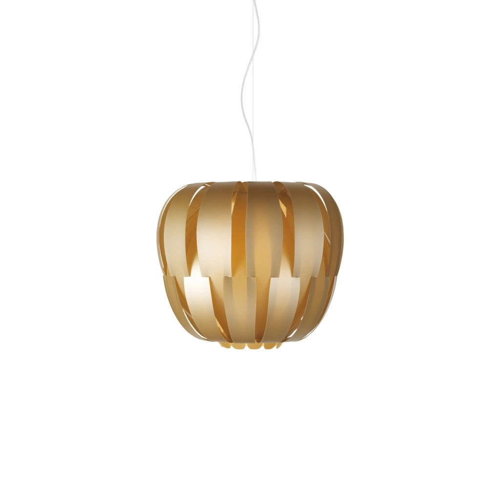 Sospensione Da Esterno Moderna Queen Polilux ® New Gold 1 Luce E27