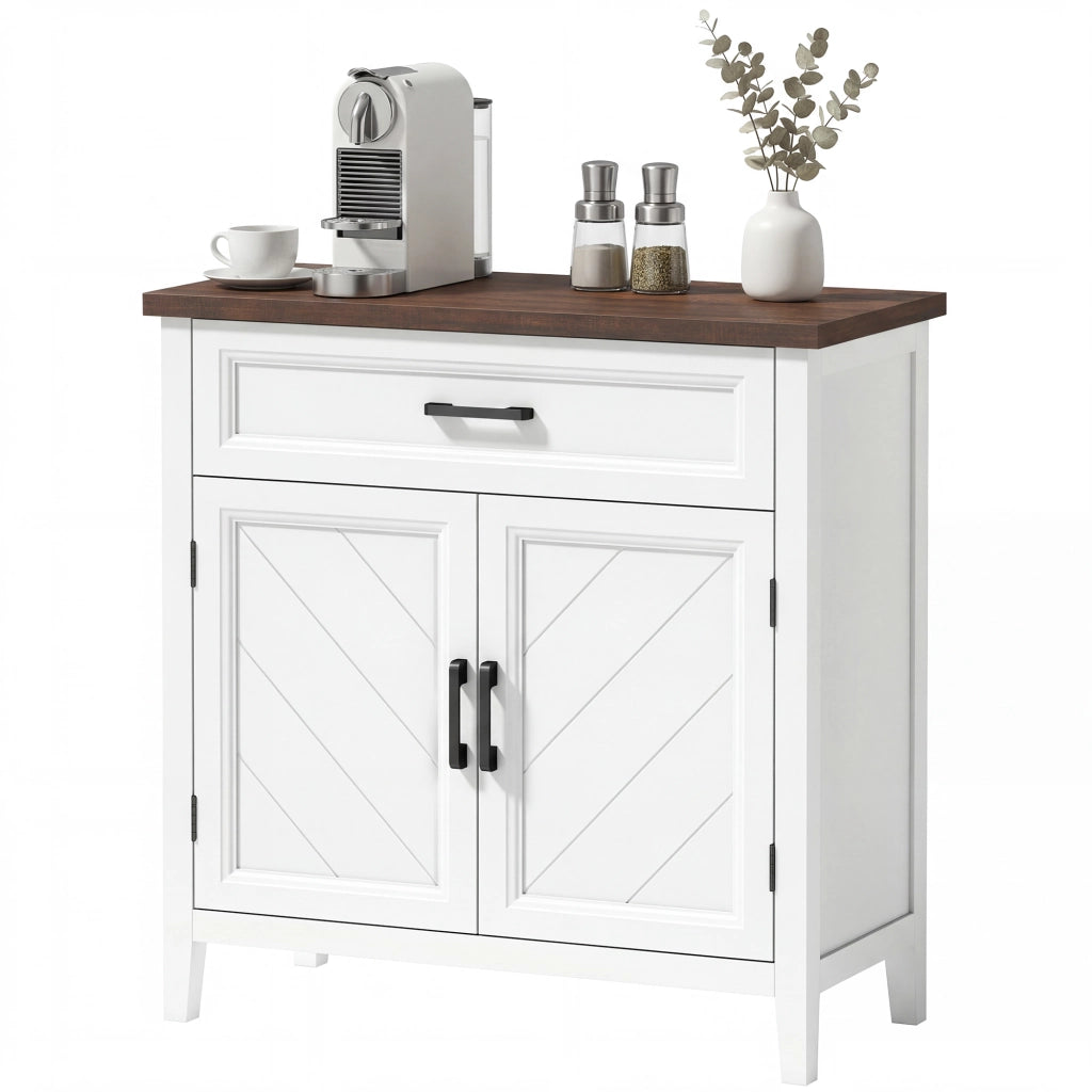 Credenza Moderna Rustico ¨C Xylo ¨C 2 Ante con Ripiano Regolabile