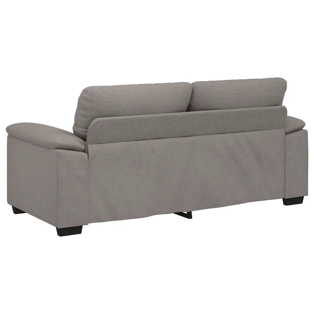 Divano a 2 Posti-Sofa 2 Posti Tortora 140 cm in Tessuto 633813