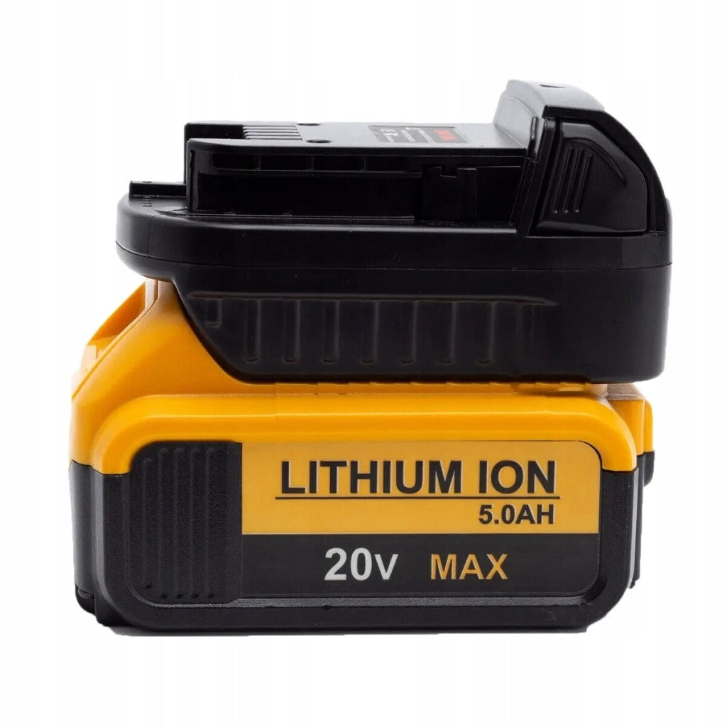 Adattatore Batteria Dewalt 18V a Milwaukee 18V DW18ML – Compatibile con Utensili Milwaukee 18V