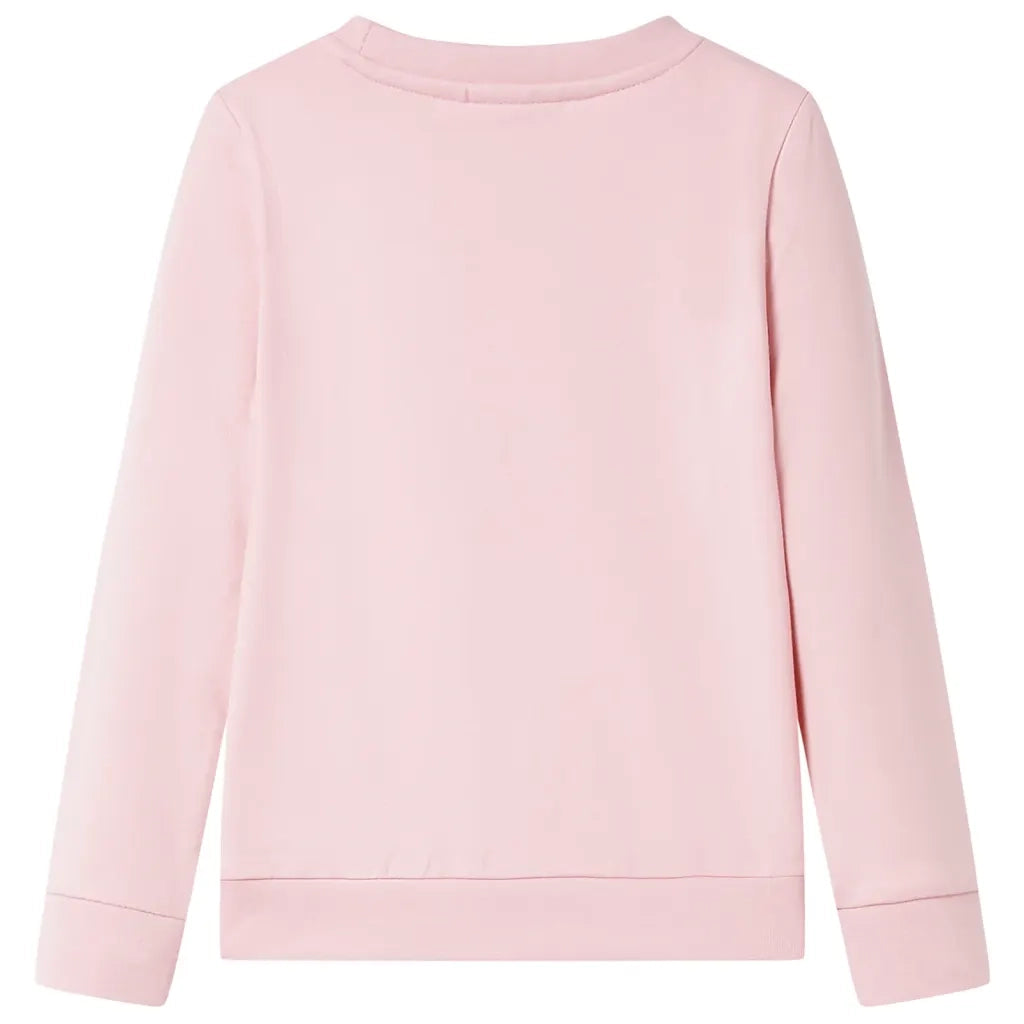 Felpa da Bambina Rosa Chiaro 104