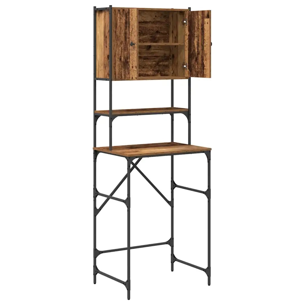 Armadio per Lavatrice Legno vecchio 68 x 48,5 x 194 cm 871367