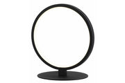 Lampada da tavolo Ring Ragi nera LED 8W Reality