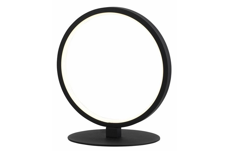 Lampada da tavolo Ring Ragi nera LED 8W Reality