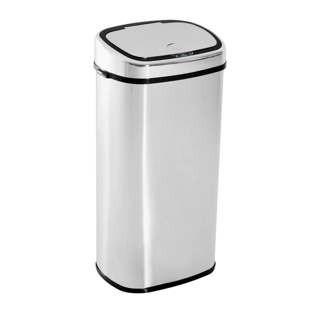 Cestino Automatico 68L ¨C zephmum ¨C Acciaio Inox Argento