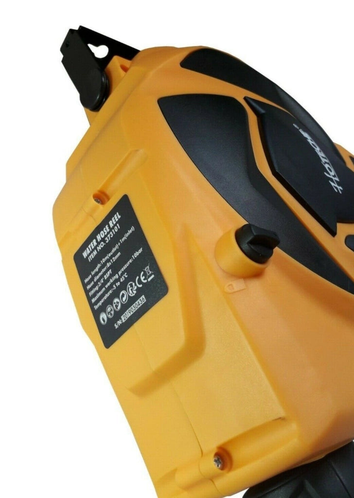 Avvolgitubo per acqua da giardino con pompa di 10 Mt autoavvolgente e girevole