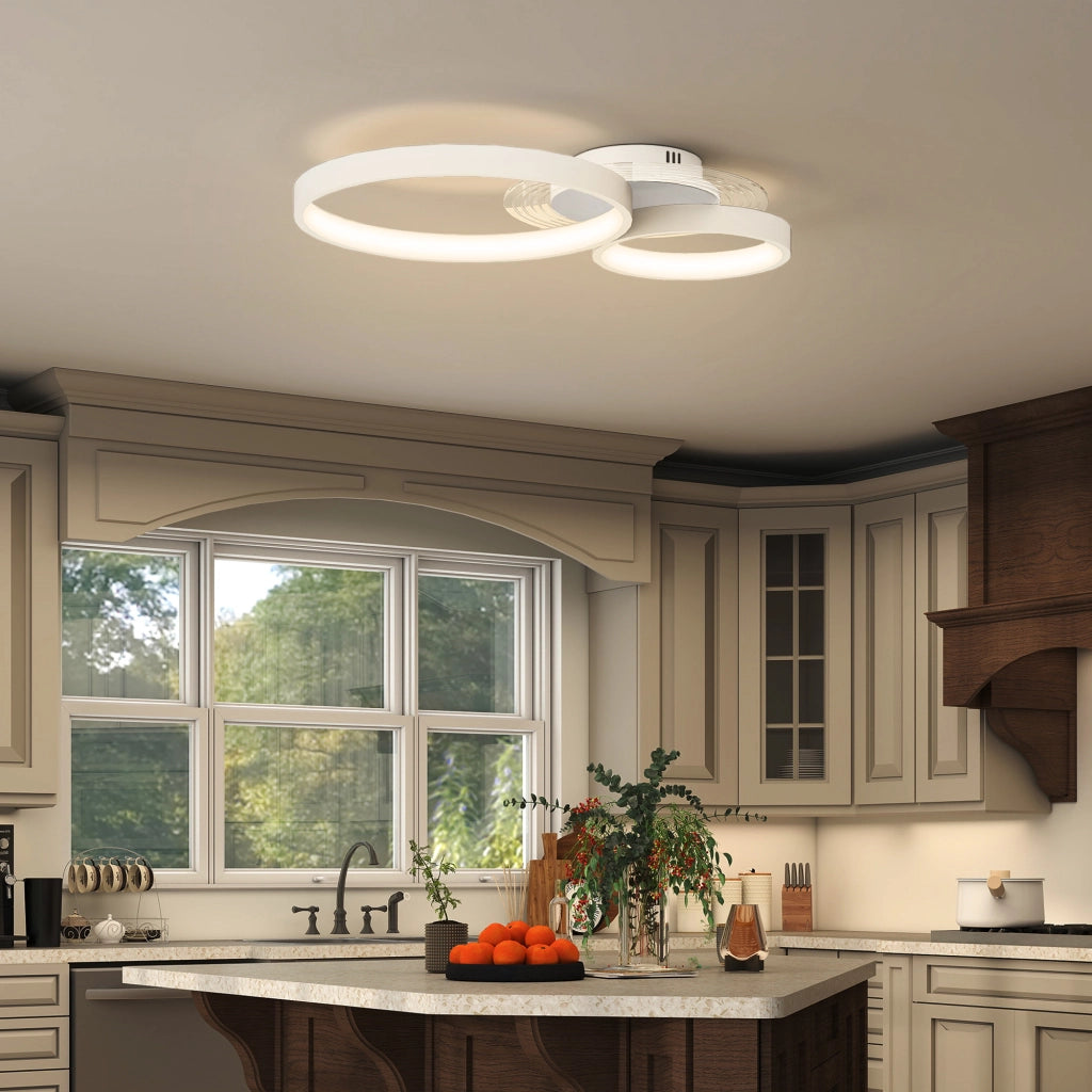 Lampada a Soffitto LED 40W ¨C Minimal ¨C Bianco 3000K/4000K/6500K