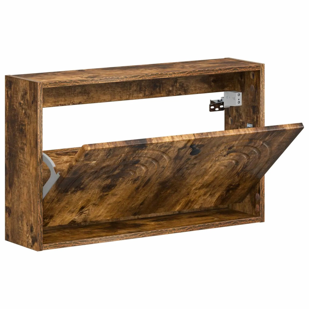 Mobiletto per Scarpe da Muro ALKMAAR 71 x 17 x 43 cm 896190