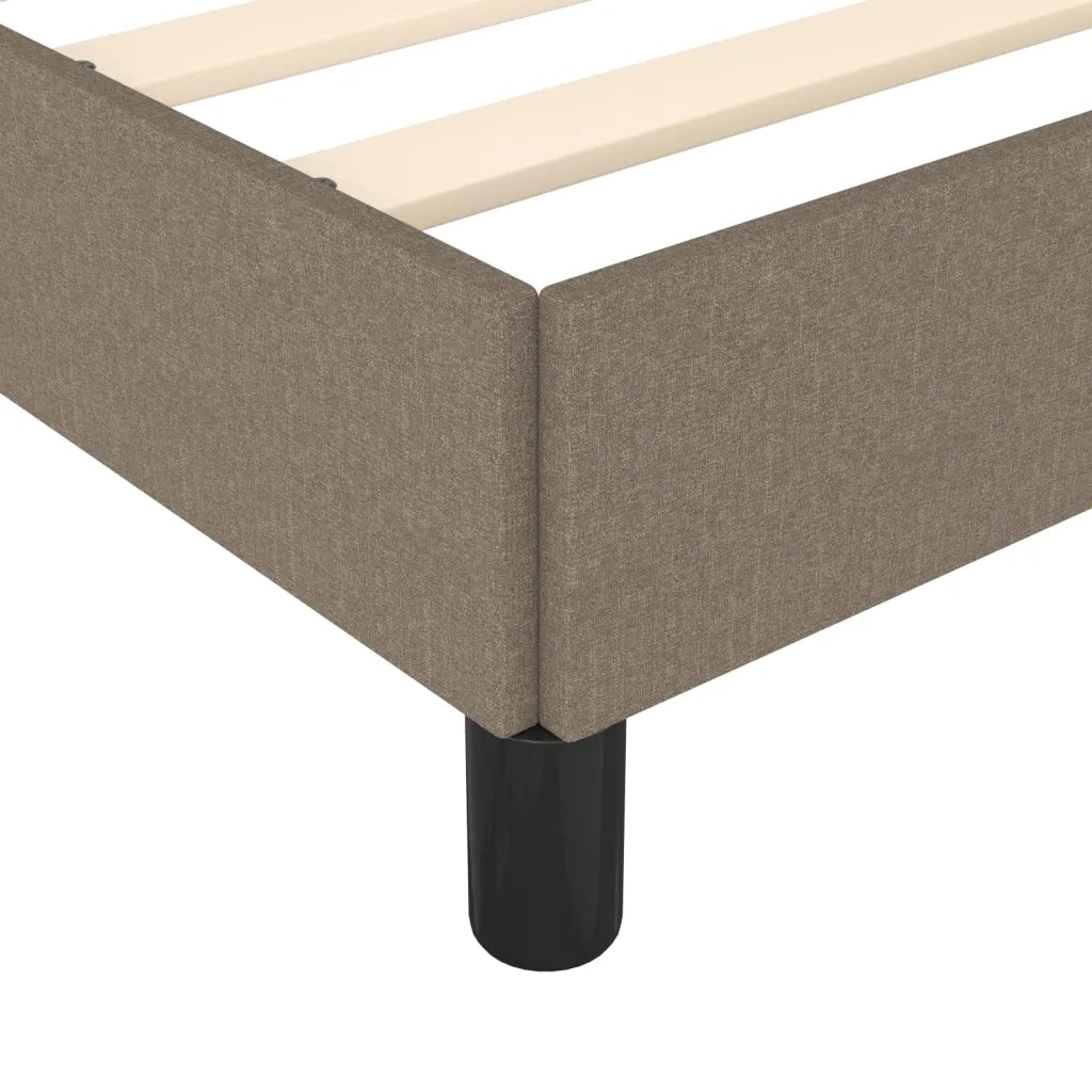 Giroletto senza Materasso Tortora 120x200 cm Tessuto 347054