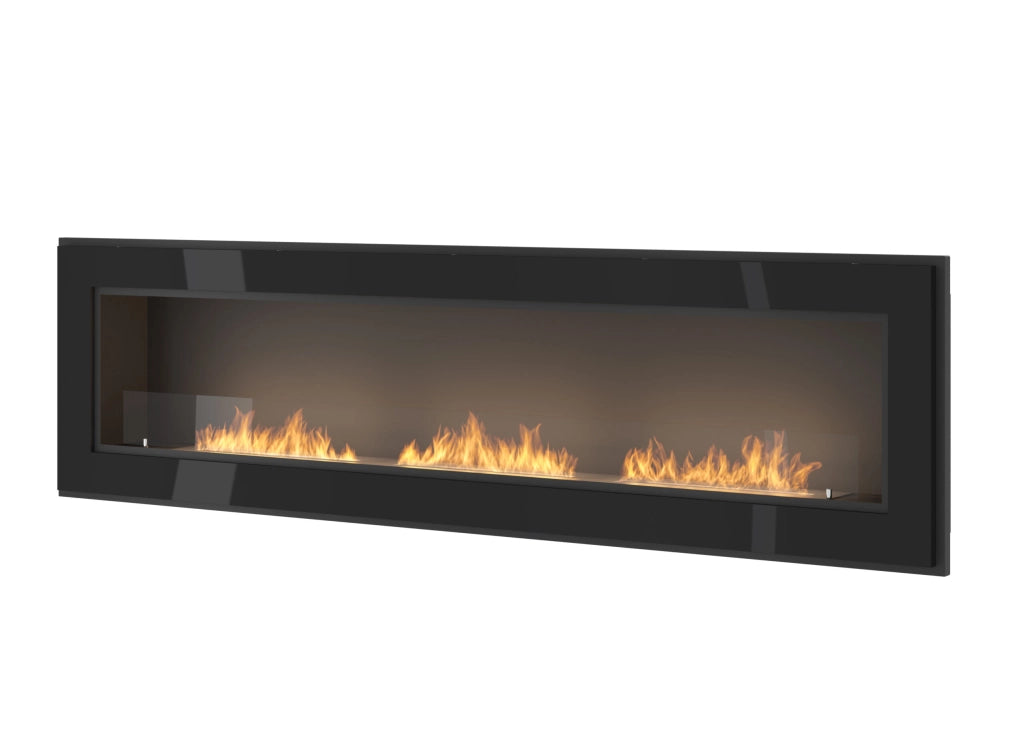 Biocamino Frame 1800x490 mm - Nero opaco
