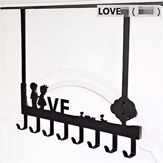 Hanger per porta con 8 ganci