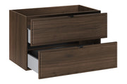 Mobile sottolavabo 80 cm 2 cassetti Terra Villa 80 x 50 x 46 cm