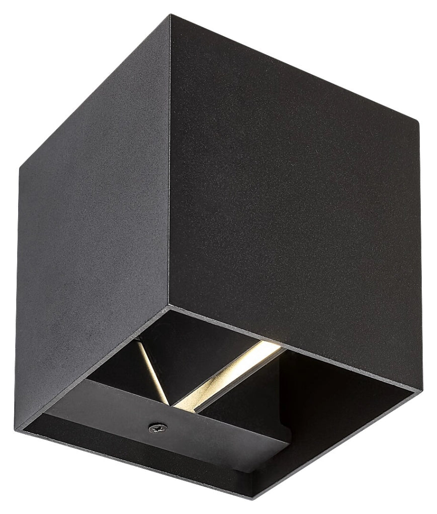Applique esterno regolabile G9 nero opaco Solin Rabalux